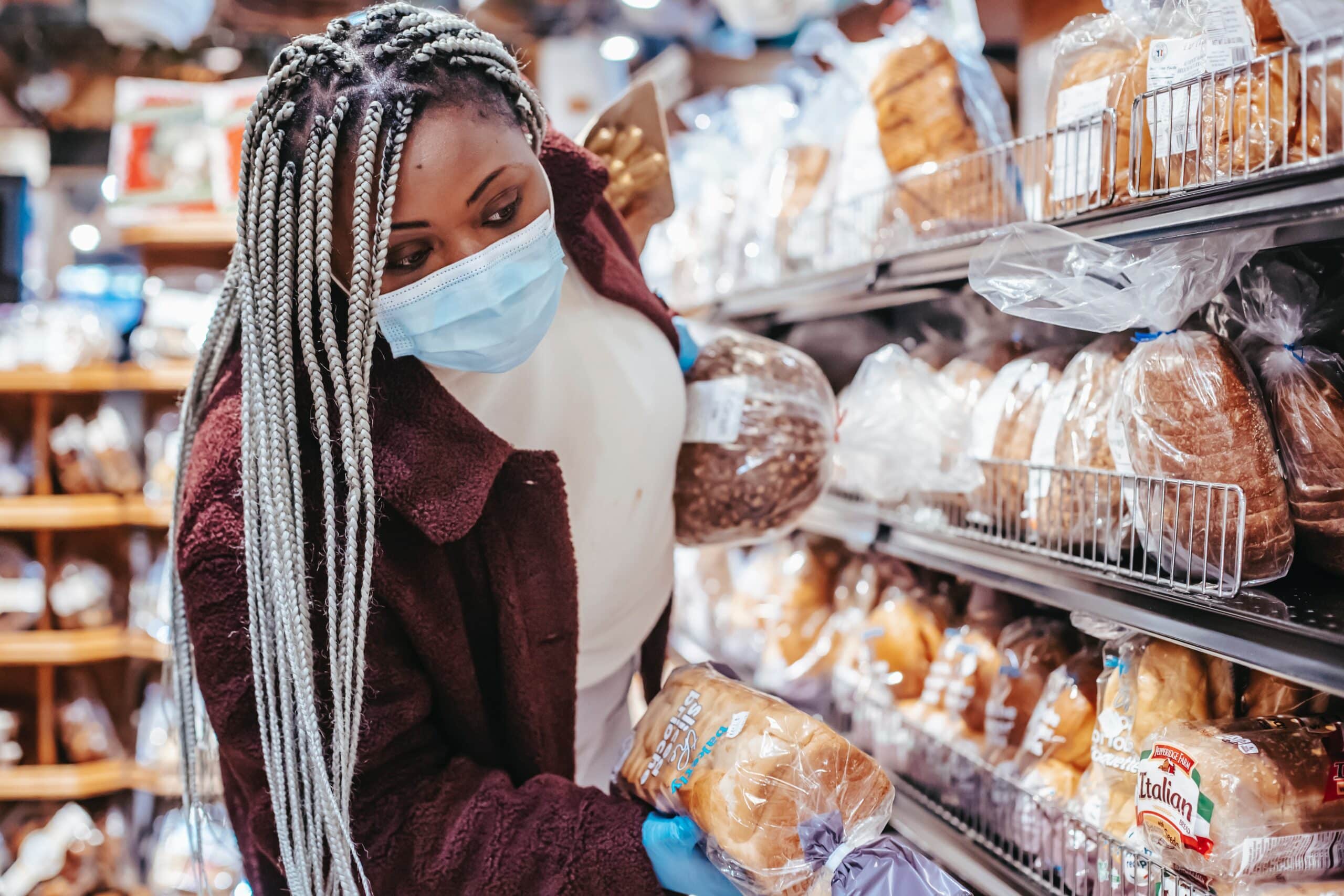 Sourdough bread can be found in many grocery stores and health food markets